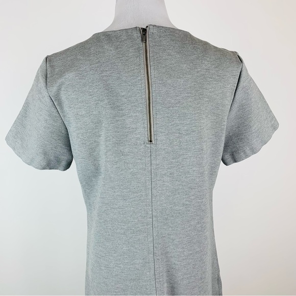 Banana Republic Gray Ponte Front Pocket Dress Medium - Picture 11 of 13